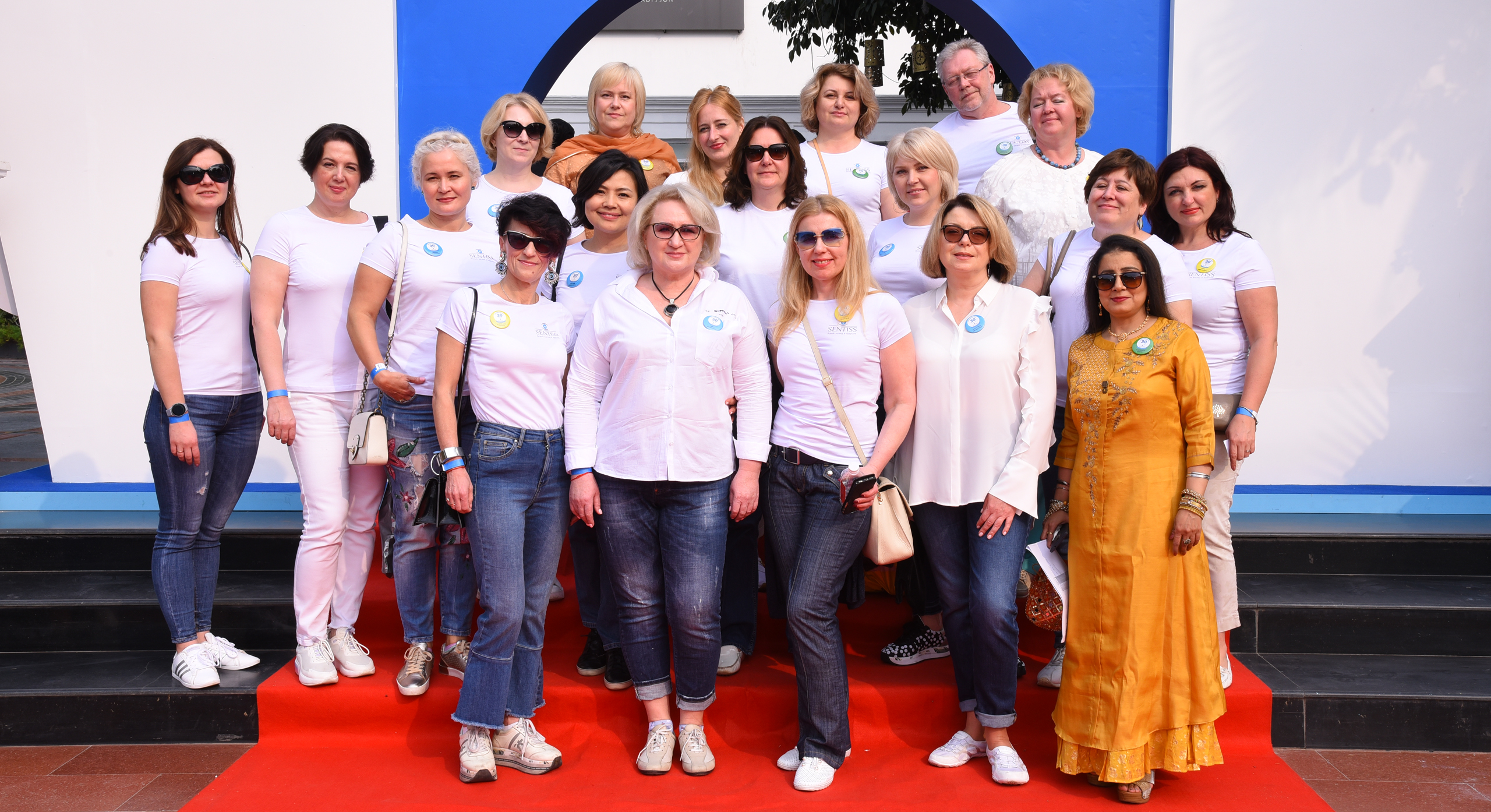 Members of International team during 30th Anniversary Celebrations in India